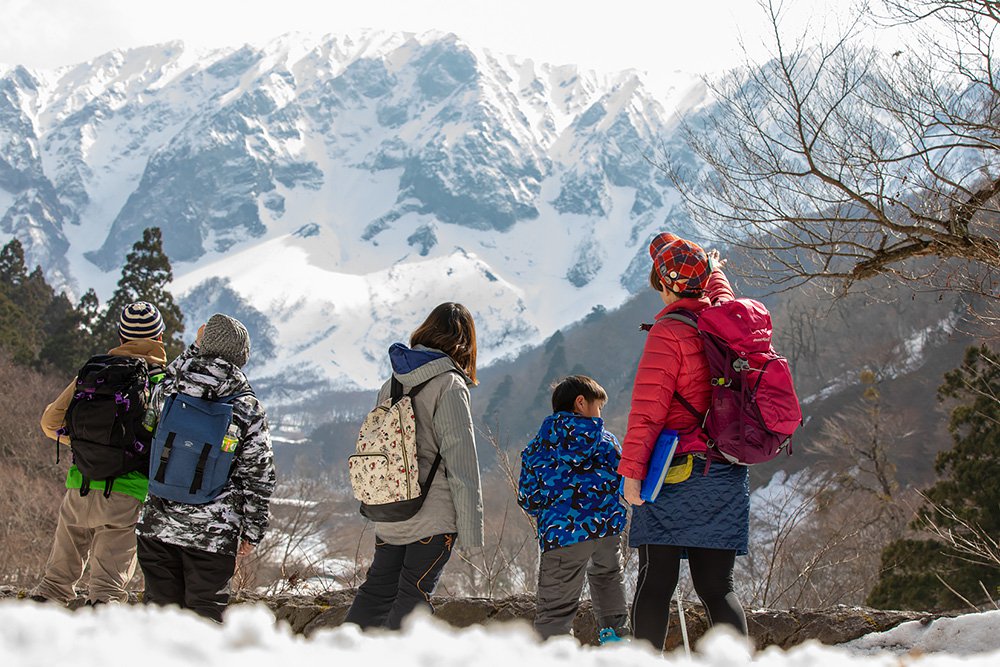 大山スノーシュー