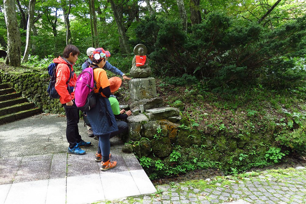 大山ご縁地蔵作りワークショップ