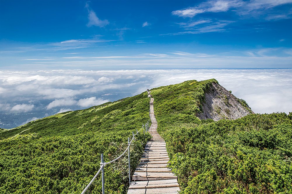 大山登山イメージ
