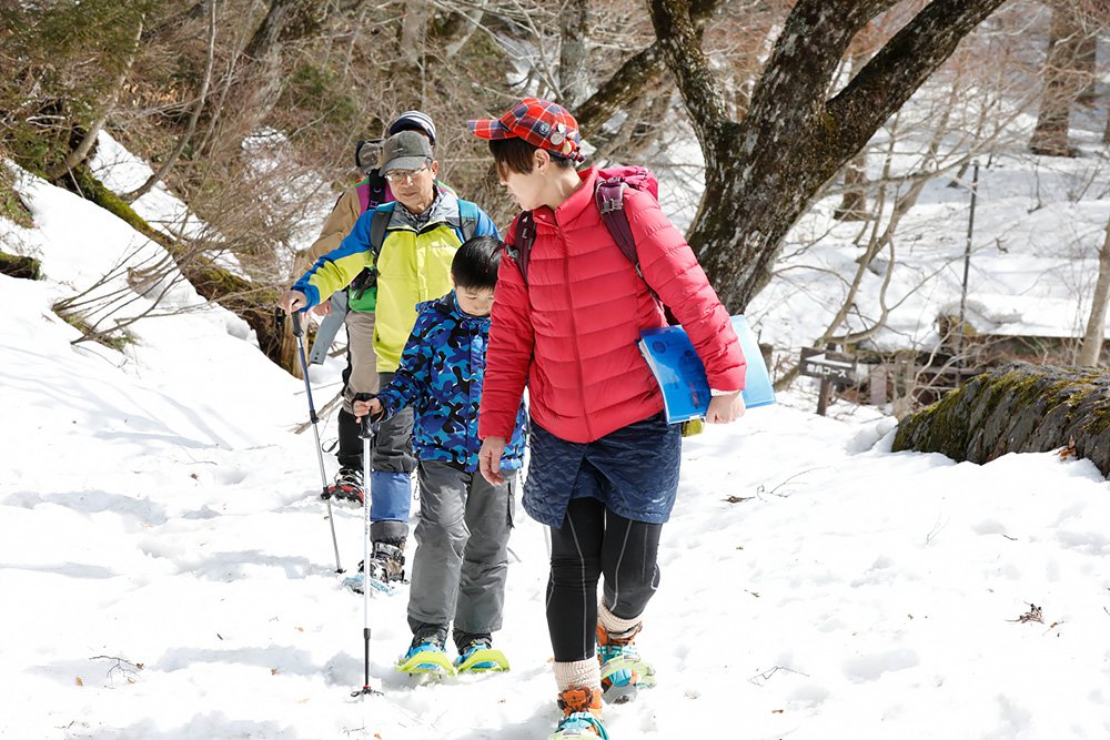 大山スノーシュー