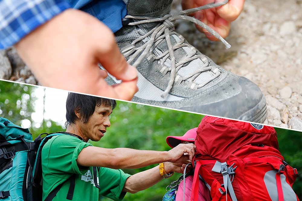 大山登山イメージ