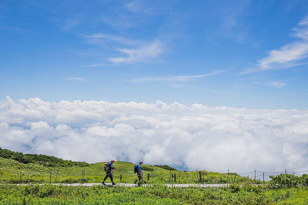 大山登山イメージ