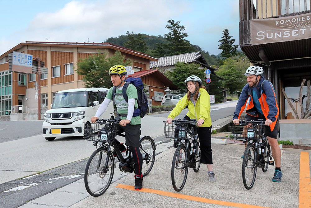 E-MTBで楽ちんサイクリングイメージ