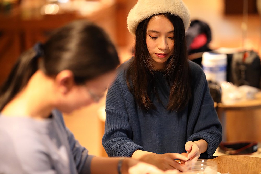 大山ご縁地蔵作りワークショップ