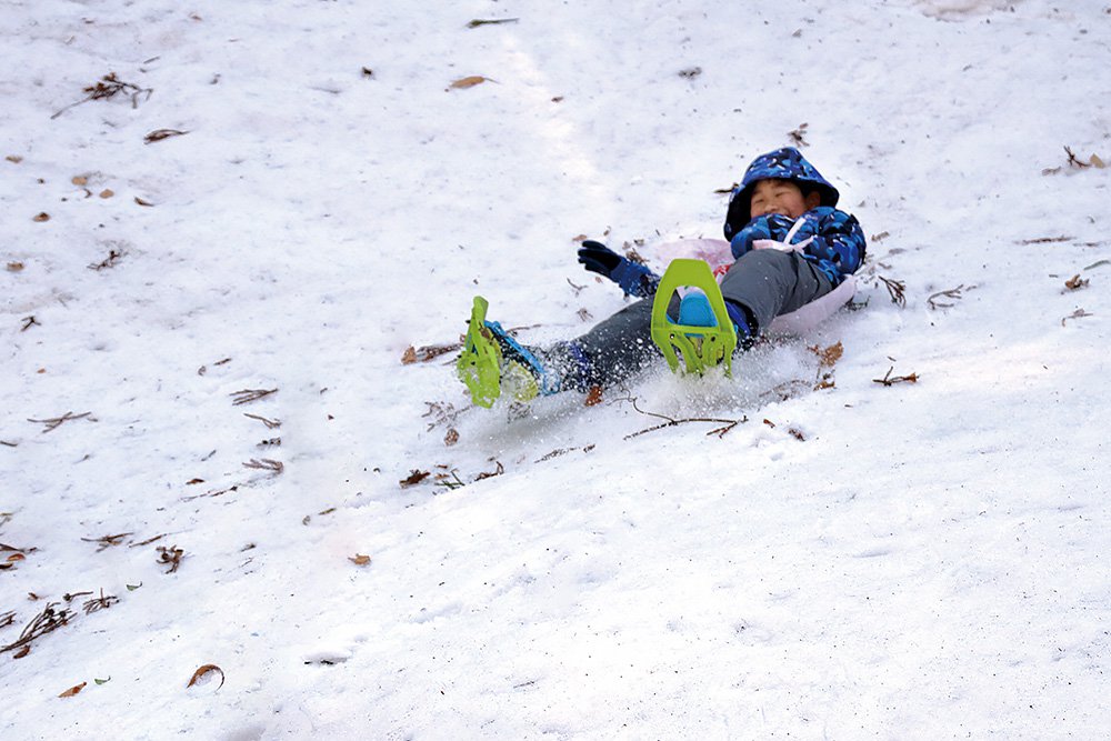 大山スノーシュー