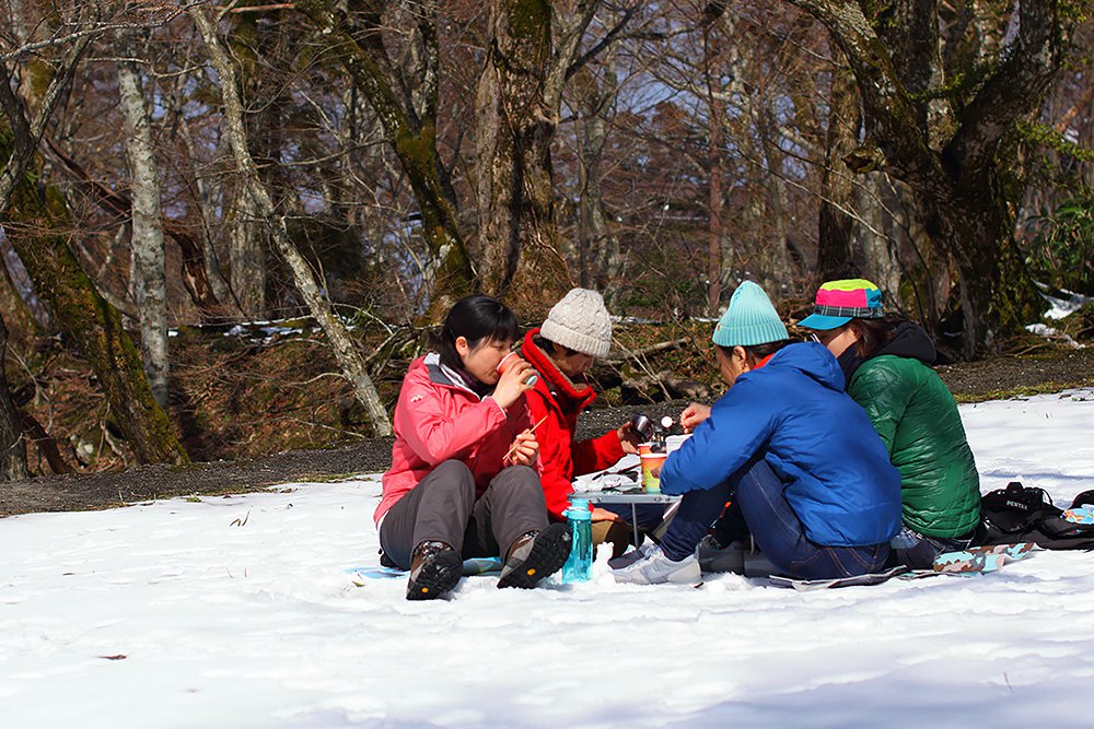 大山スノーシュー